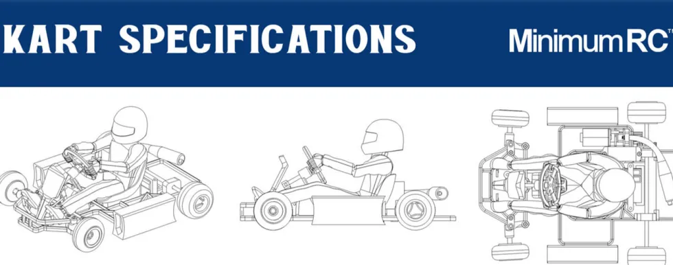 Retro Racer 1/32 Scale 2.4G Mini RC Kart Assembly Model Kit