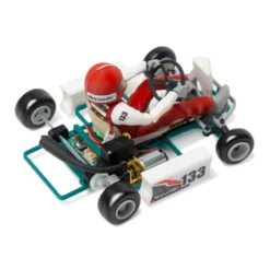 Retro Racer 1/32 Scale 2.4G Mini RC Kart Assembly Model Kit