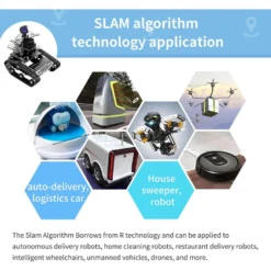 ROS Intelligent Tracked Robot Car Kit with LiDAR SLAM, Autonomous Navigation & Path Planning