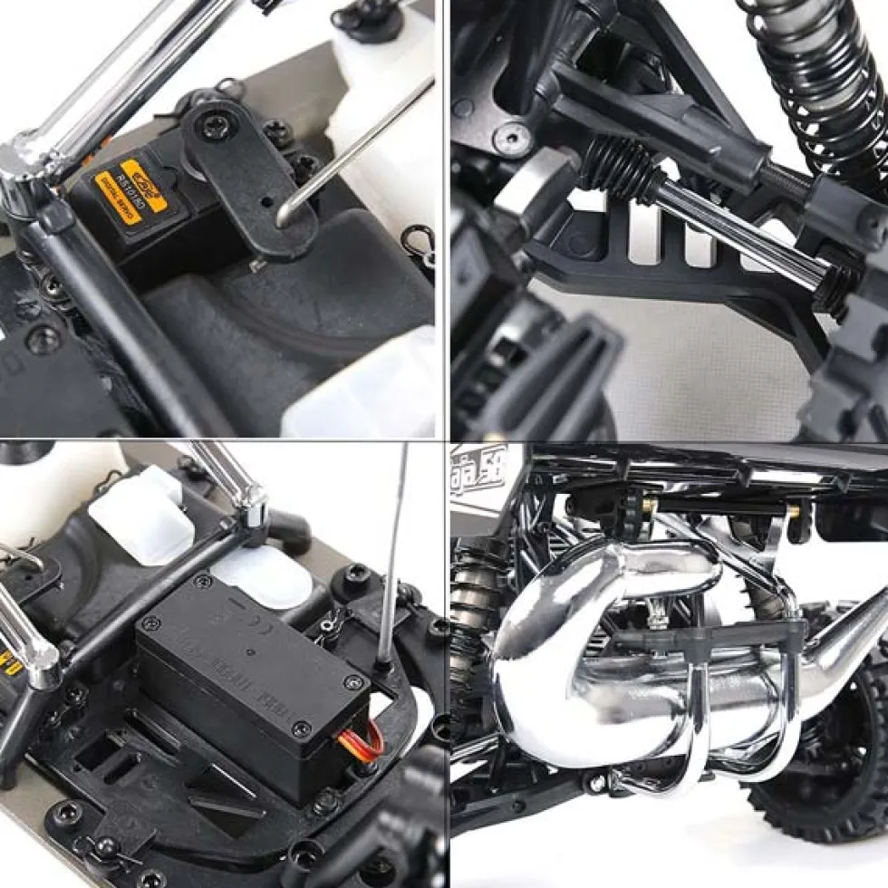 Rovan Baha320 Gas BAJA Buggy 1/5 Scale 32CC Gas Truck READY-TO-RUN - Black