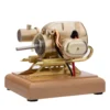 R90S 3.2cc Mini Gasoline Engine 2-Cylinder 4-Stroke Motorcycle Internal Combustion Engine ICE Engine Model
