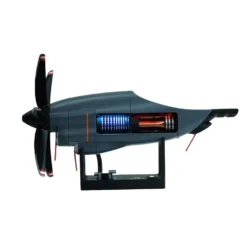 1/6 Scale C130 FDM 3D-Printed Variable-Pitch Turboprop Engine Model, STEM Educational Tool