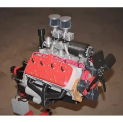 1/4 Scale Flathead V8 Engine Functional & Detachable FDM 3D Printed Engine Model Toy (Assembled Version)