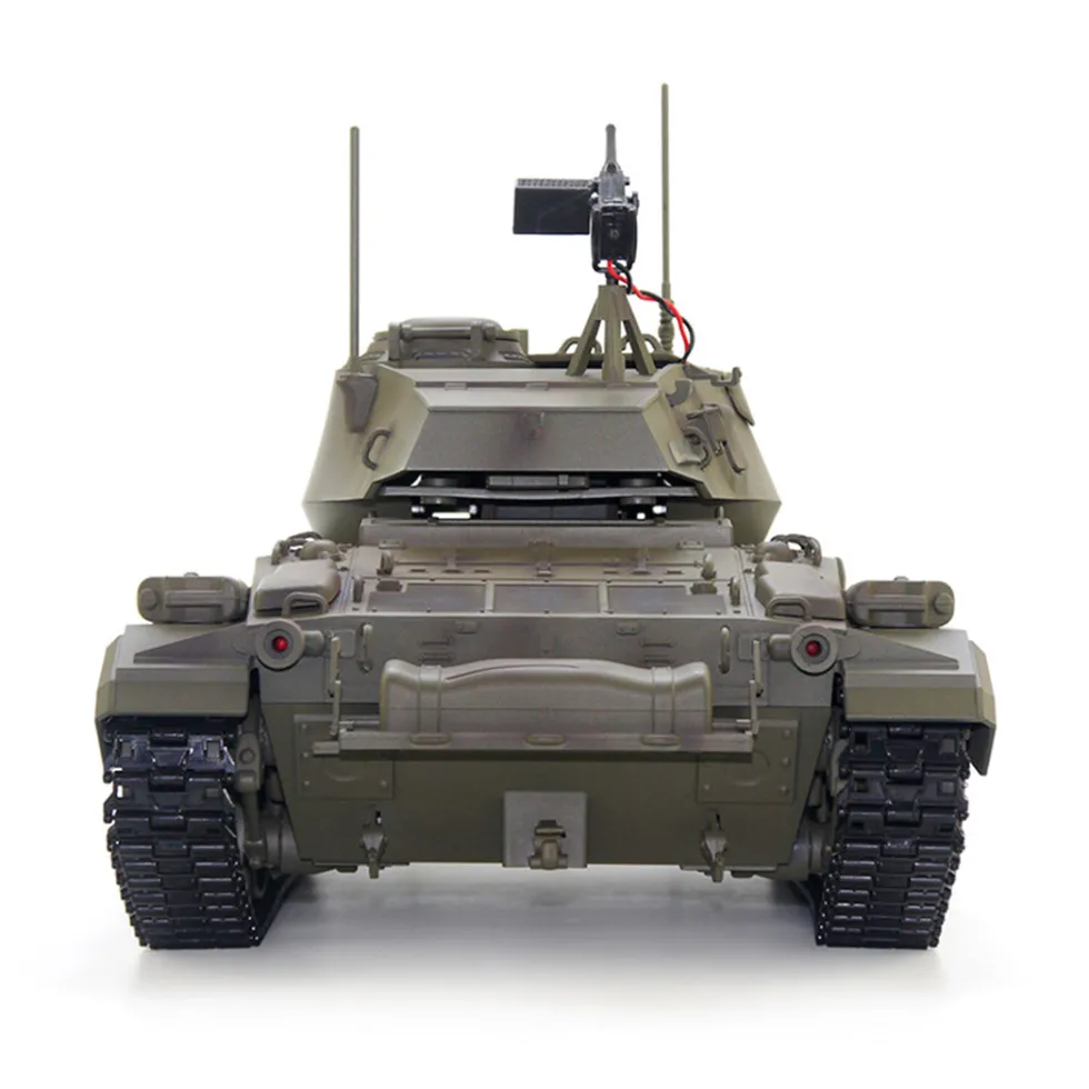 1/16 Scale 2.4G RC US M24 Light Tank Model With Smoke and Sound Effects