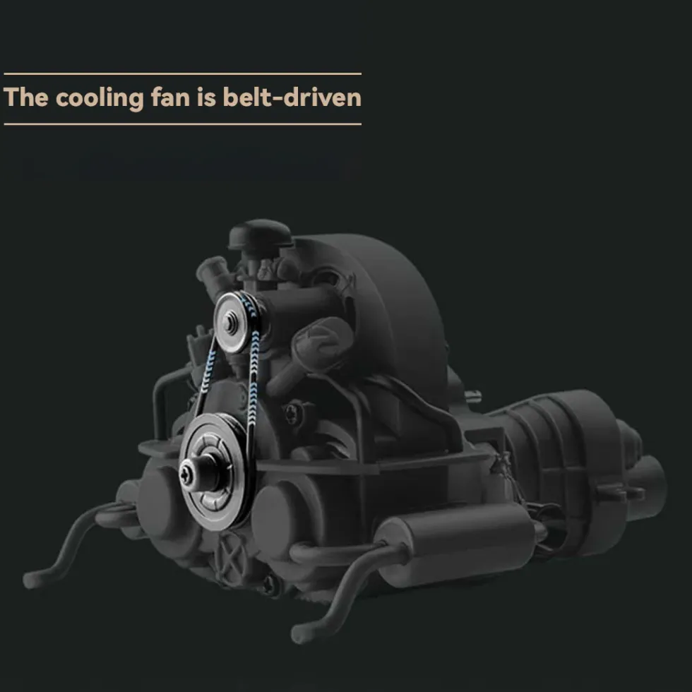 1/12 Scale 2.4G Type 82 RC Barrel Vehicle Model with 4-Wheel Independent Suspension