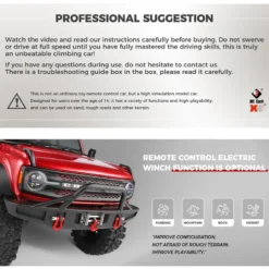1/10 Scale 2.4G 4WD RC Off-Road Car RTR Version