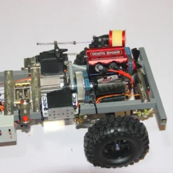 SEMTO ENGINE ST-NF2 7cc SOHC Inline 2 Cylinders 4 Stroke Air Cooled Nitro Engine Model Kit - FS-L200AC