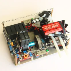 SEMTO ST-NF2 L2 Mini Gasoline Engine Model with 12V Generator & Stabilized Charging Module - Includes Base Ignition Set - One Key Start