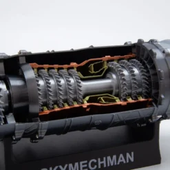 SKYMECHMAN 1/18 WS-15 Turbofan Engine Model Kit-Build Your Own Turbofan Engine that Works