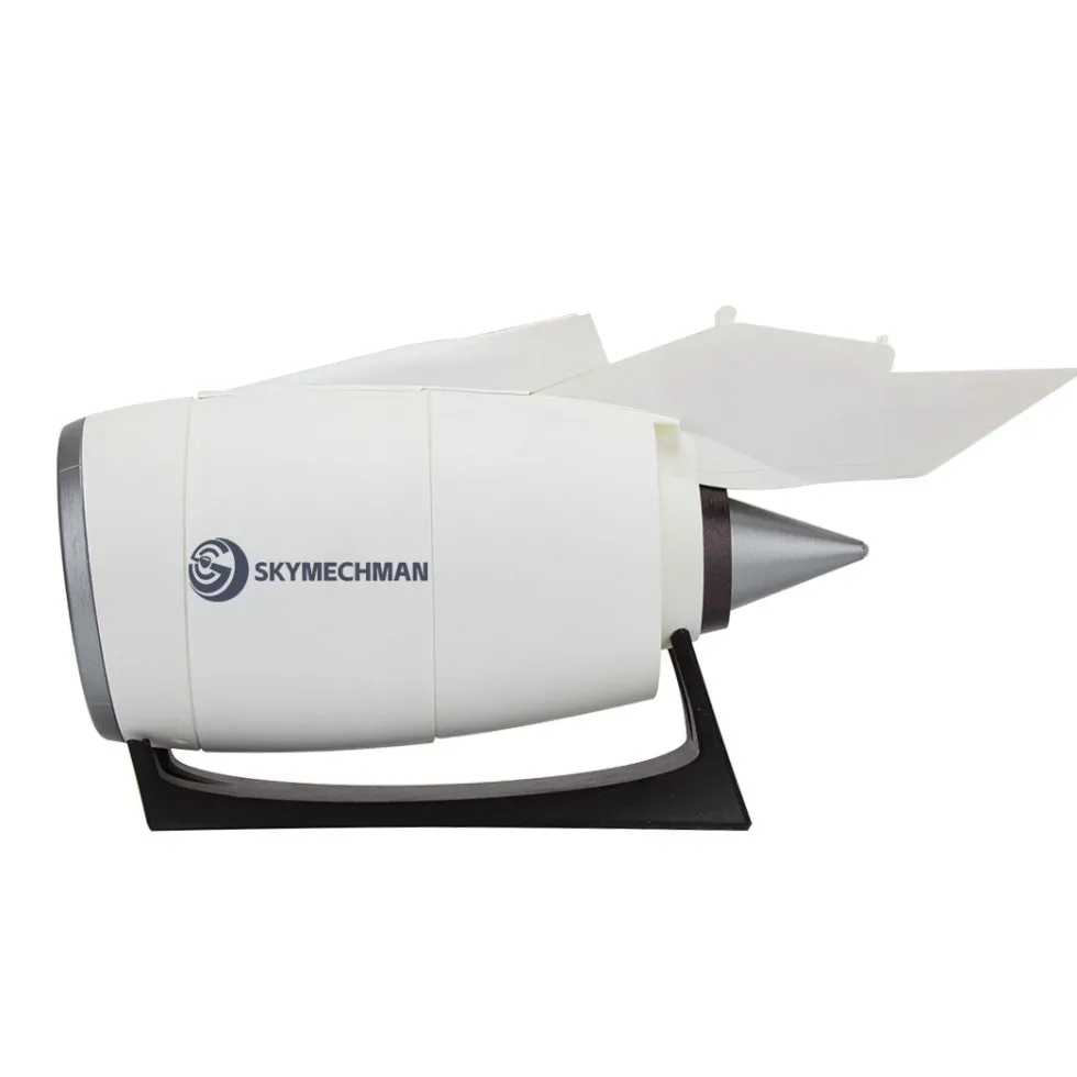 SKYMECH NTR-900 1/30 Turbofan Engine Model Kit - Build Your Own Turbofan Engine that Works - Working Jet Engine 150PCS