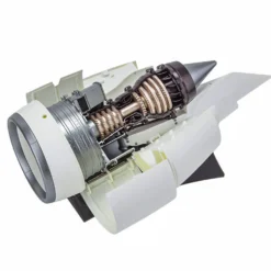 SKYMECH NTR-900 1/30 Turbofan Engine Model Kit - Build Your Own Turbofan Engine that Works - Working Jet Engine 150PCS
