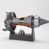 SKYMECH TR900 DIY Functional Turbofan Aero Aircraft Engine 3D Printed Assembly Model Dynamic KIT Version