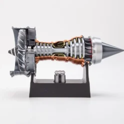 SKYMECH TR900 DIY Functional Turbofan Aero Aircraft Engine 3D Printed Assembly Model Dynamic KIT Version