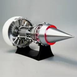 SKYMECH TRENT900 1/15 Scale 3D Printed Functional Turbofan Aircraft Engine Model (RTR Electric Light Version)