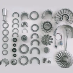 SKYMECH TRENT 900 Turbofan Engine Model Kit - Build Your Own Jet Engine that Works - Working Aircraft Engine Model Educational Toy