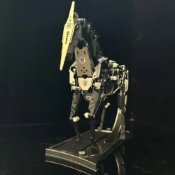 Solar Powered Mechanical Running Horse 3D Metal Puzzle Kit, DIY Steampunk Model Decor
