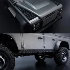 Stainless Steel Guard Plate OP Modified Parts for Capo CUB1 1:18 RC Off-road Vehicle Crawler(33ED3142193)