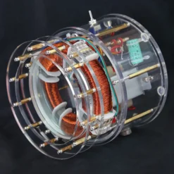 Stark Tesla's Egg of Columbus AC Motor Tesla Coil Motor Science Motor Model