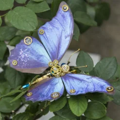 Steampunk 3D Butterfly Model Metal Puzzle DIY Assembly Kit for Kids, Teens and Adults (150PCS+)