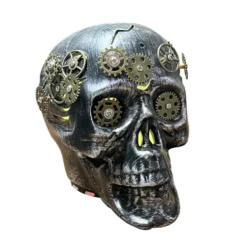 Steampunk Skull Essential Oil Diffuser with LED Night Light
