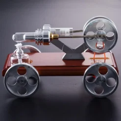 Stirling Engine Car Model DIY Stirling Engine Vehicle Kit Toy Engine