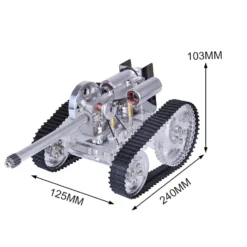 Stirling Engine Tank Model Stirling Engine Motor Model Physical Experiment Science Education Toy Gift - Enginediy