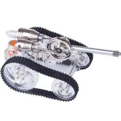 Tank Stirling Engine Car Motor Model External Combustion Engine Toy Gift - Enginediy