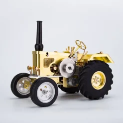 T16 Antique Roller Tractor Model with 1.6cc Mini Horizontal Air-cooled Single-cylinder Gasoline IC Engine