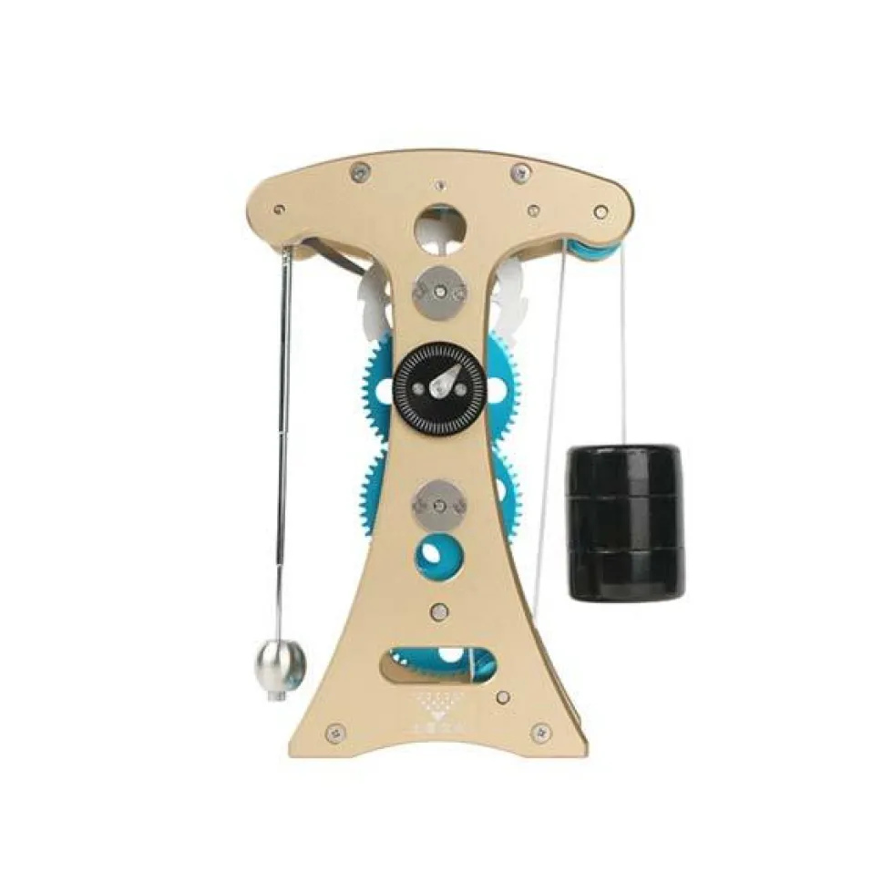 Teching Engine Assembly Kit Full Metal Galileo Pendulum Clock Engine Building Kit Toy Gift