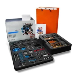 TECHING L4 Engine Model Kit that Works - Build Your Own Engine - Full Metal 4 Cylinder Car Engine Kit Car Engine Model