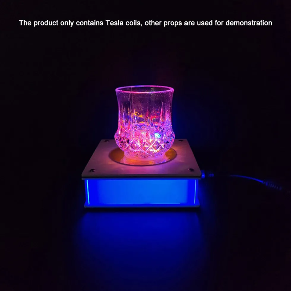 Tesla Coil Spaced Lighting Tesla Coil Model Experimental Science and Technology Creative Gifts