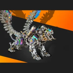 Tiger Wing 3D Metal Model Kit Accessories for Bengal Tiger, Saber-toothed Tiger