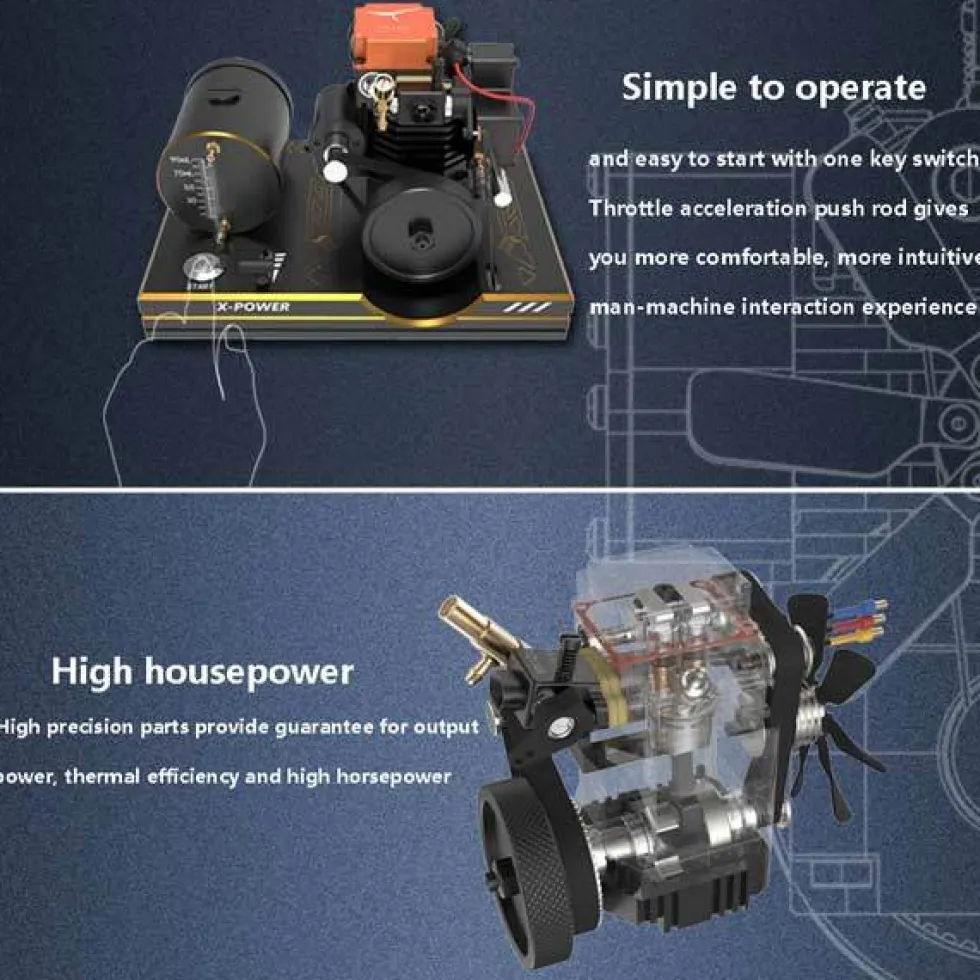 TOYAN Engine DIY RC Model Engine Kit - Build Your Own RC Engine that Works