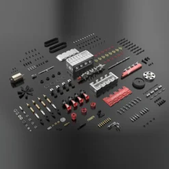 TOYAN Engine 4 Stroke RC Engine Model Kit - Build Your Own Engine - Model Engine that Works