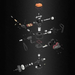 TOYAN Engine 4 Stroke RC Engine Model Kit - Build Your Own Engine - Model Engine that Works