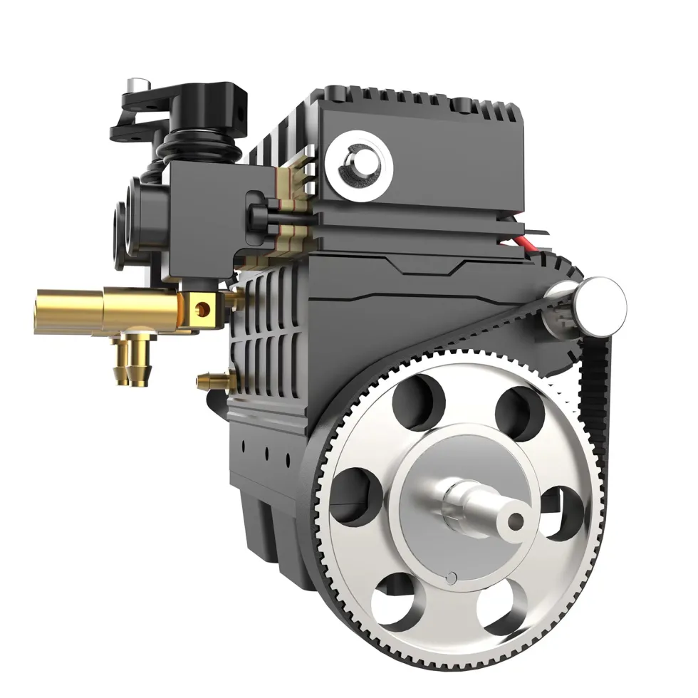 TOYAN FS-L200 Engine 2 Cylinders 4 Stroke Engine Model Kit - Build Your Own Engine that Works