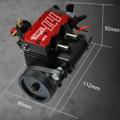 TOYAN FS-L200 Engine 2 Cylinder 4 Stroke Nitro Engine Model Kit - Build Your Own Engine That Works