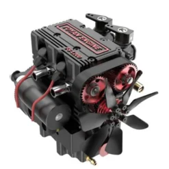 TOYAN FS-L200 Engine 2 Cylinder 4 Stroke Nitro Engine Model Kit - Build Your Own Engine That Works