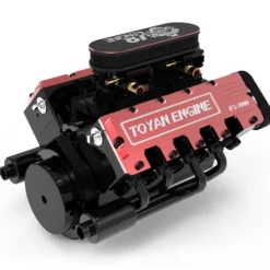 TOYAN FS-V800 V8 Engine With Starter Kit, Stand and Accessories