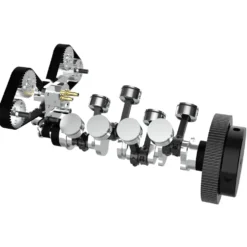 TOYAN V8 Engine FS-V800 28cc Nitro Engine - Build Your Own V8 Engine - V8 Engine Model Kit That Works