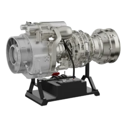 T700 Turboshaft Engine Model Kit that Works - Build Your Own Turboshaft Engine - TECHING 1/4 Metal Simulation Electric Military Helicopter Turboshaft Engine Model DM136