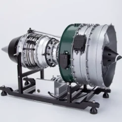 Turbofan Engine Model Kit that Works - Build Your Own Turbofan Engine - TECHING 1/10 Full Metal Dual-Spool Turbofan Engine Aircraft Jet Engine Model 1000+Pcs