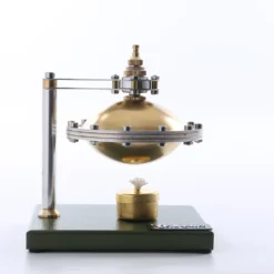 UFO Spin Suspension Steam Engine Model DIY Engine Kit with Copper Boiler and Alcohol Lamp