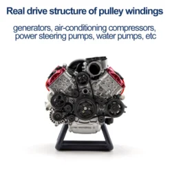 V8 Engine Model Kit that Works - Build Your Own V8 Engine - V8 Engine for Capra VS4-10