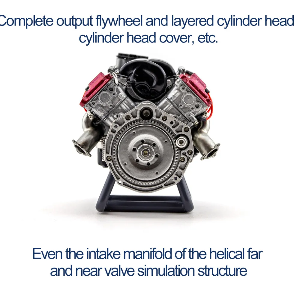 V8 Engine Model Kit that Works - Build Your Own V8 Engine - V8 Engine for Capra VS4-10