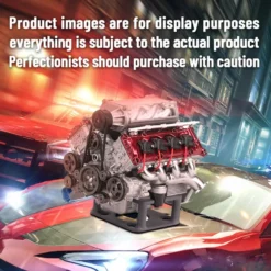 V8 Engine Model Kit that Works - Build Your Own V8 Engine - V8 Engine for Capra VS4-10