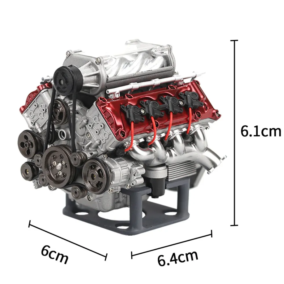 V8 Engine Model Kit that Works - Build Your Own V8 Engine - V8 Engine for Capra VS4-10