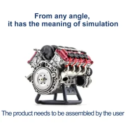 V8 Engine Model Kit that Works - Build Your Own V8 Engine - V8 Engine for Capra VS4-10