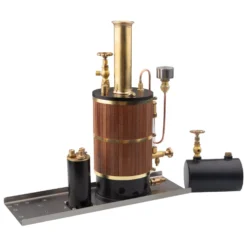 Vertical Boiler Steam Boiler Model for Steam Ship Engine Model - 230ml