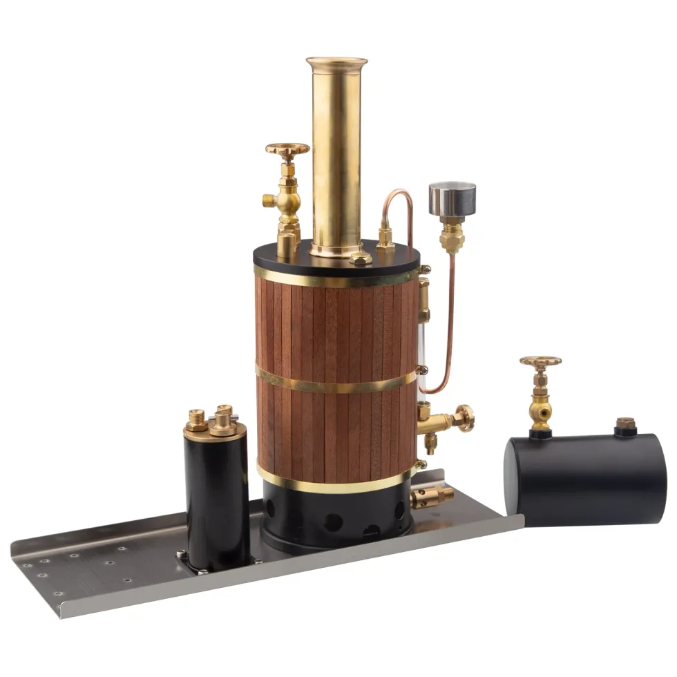 Vertical Boiler Steam Boiler Model for Steam Ship Engine Model - 230ml